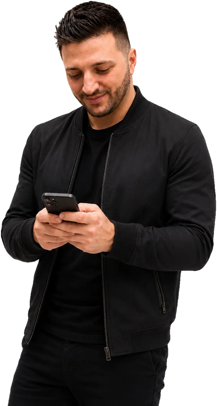 Antonio Pacino, Inhaber von Infinityware, beantwortet Anfragen
